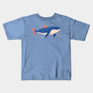 Cute Whale Kids T-Shirt